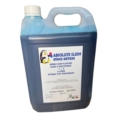 Blue Bubblegum Slush Syrup