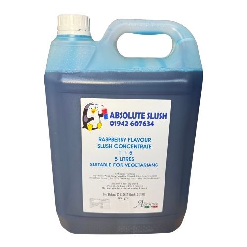 Blue Raspberry Slush Syrup