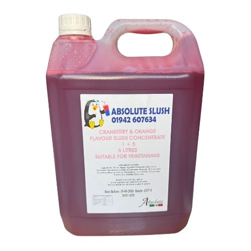 Orange & Cranberry Slush Syrup
