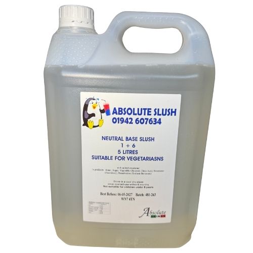 Neutral Slush Syrup